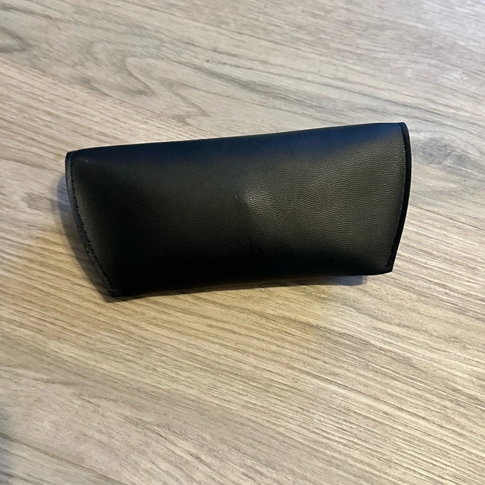Ray-Ban Black and Gold Sunglasses Case